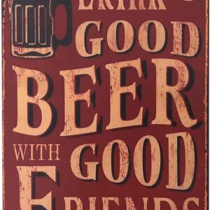 vintage beer sign