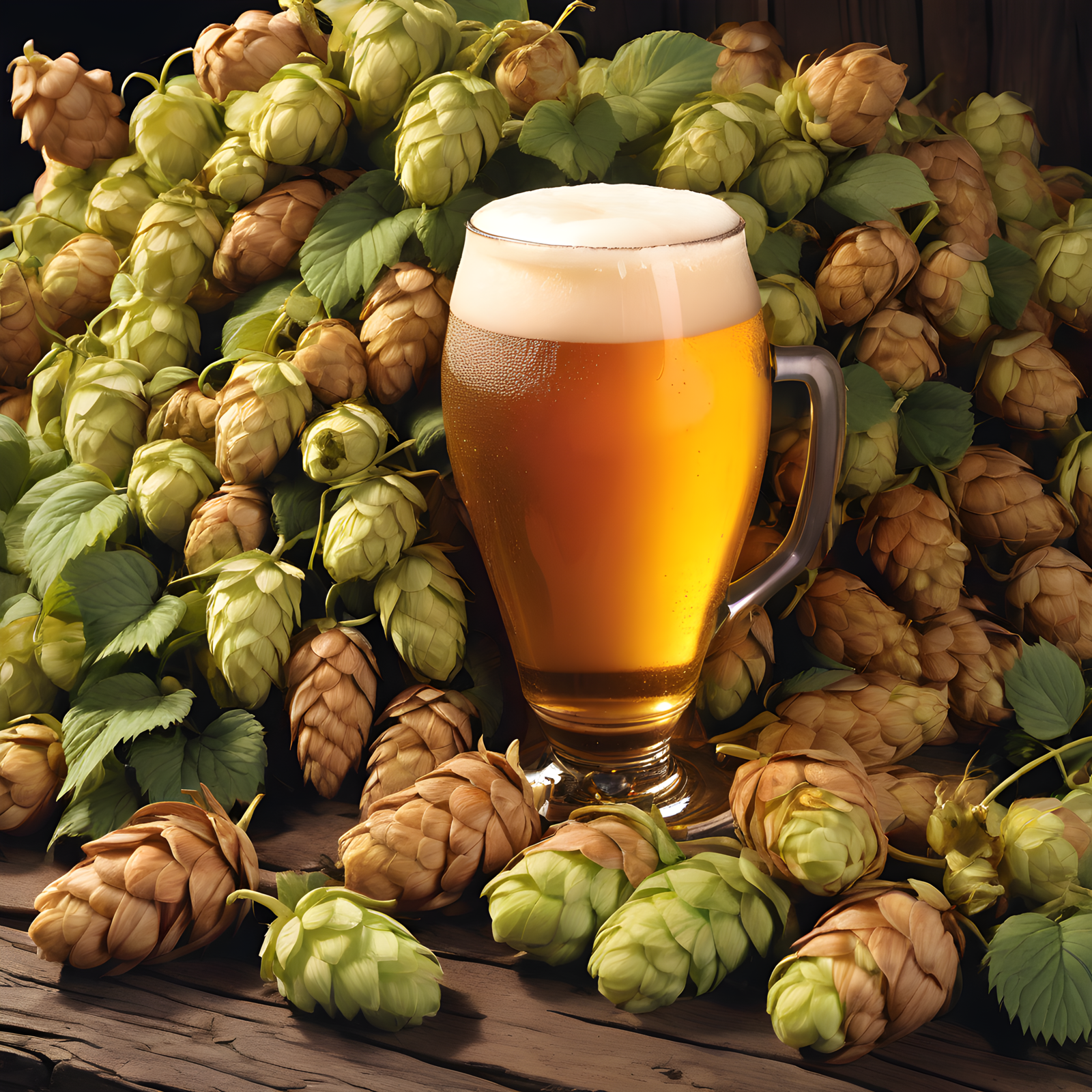 hops and beer