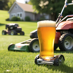 lawnmower beer