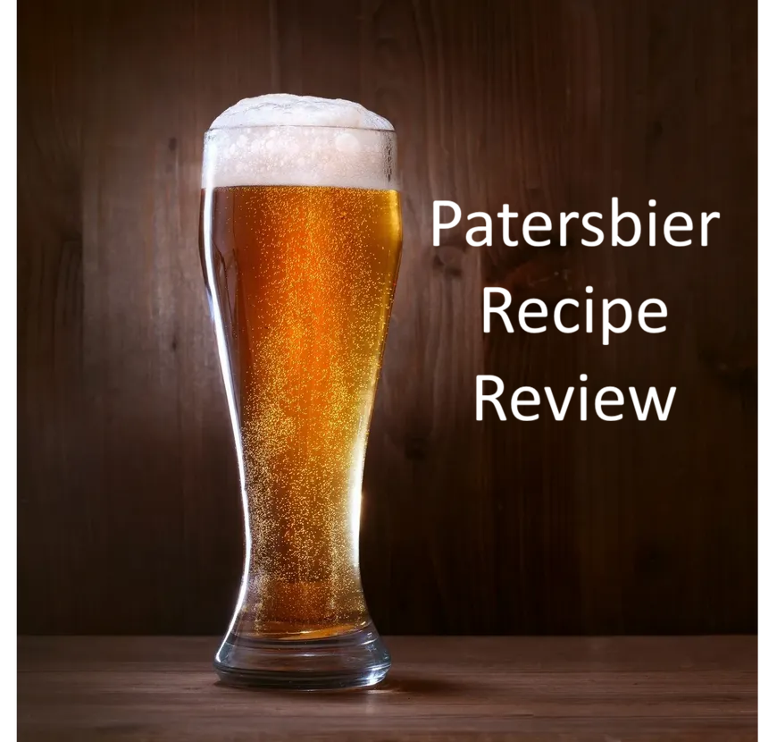 Patersbier recipe review