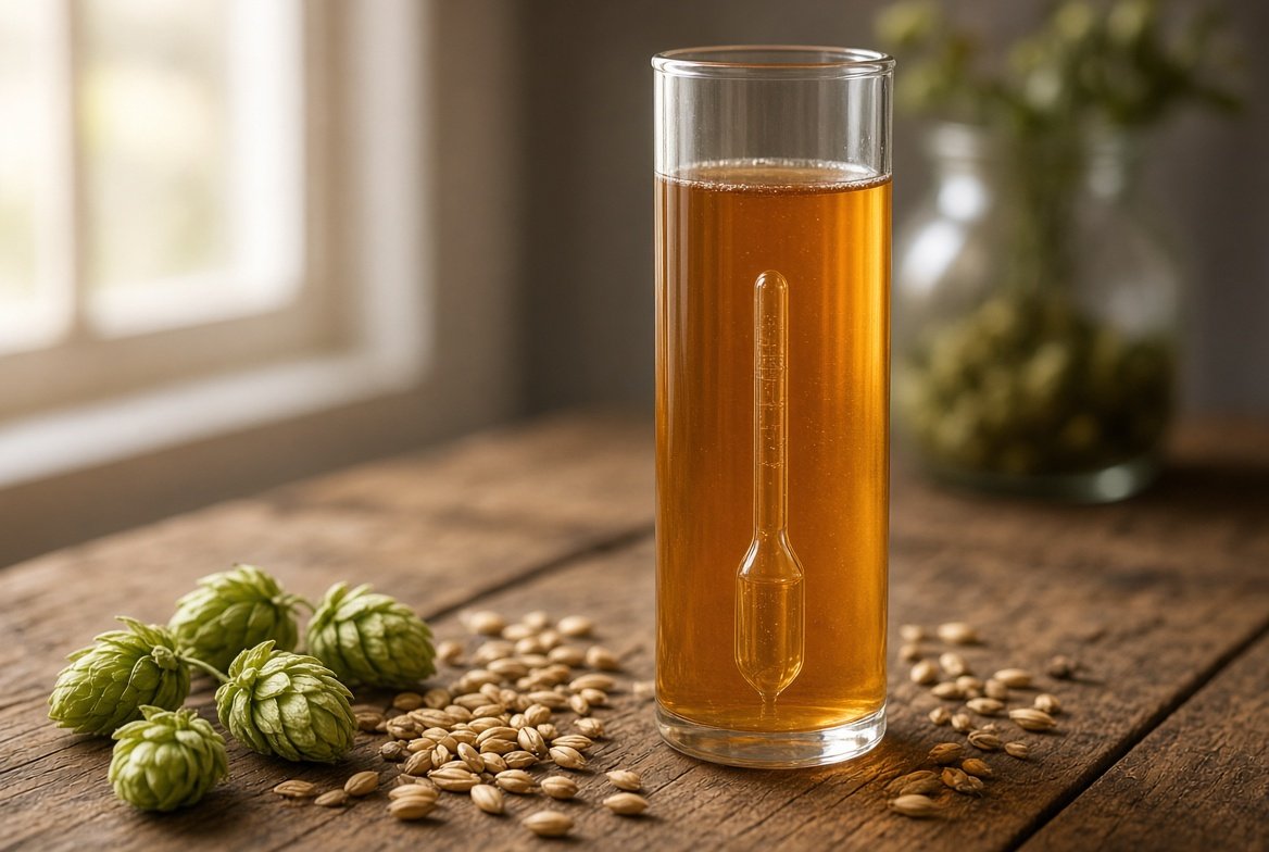 Beer Attenuation and ABV Calculator